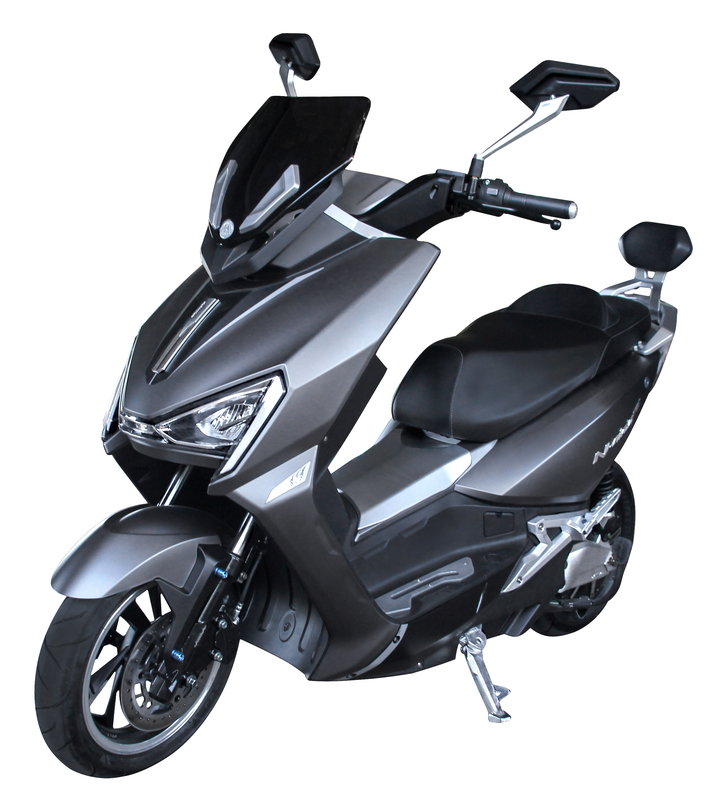 Електроскутер AIMA Tiger (Silver) - фото - №0