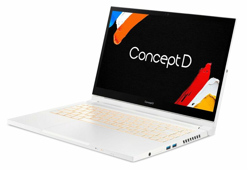 Ноутбук Acer ConceptD 3 Ezel CC314-72G-722K White (NX.C5HEU.009) фото