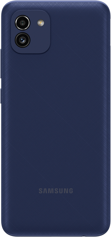 Samsung Galaxy A03 2022 A035F 4/64GB Blue (SM-A035FZBGSEK) фото