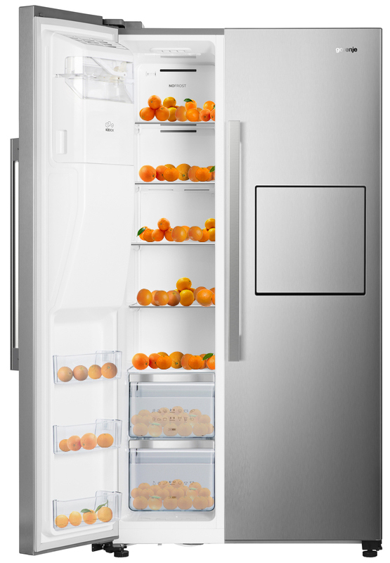 Side-by-side холодильник Gorenje NRS9181VXB фото