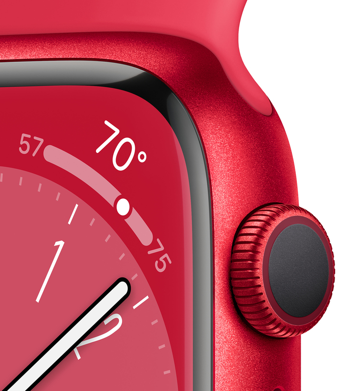 Apple Watch Series 8 41mm PRODUCT(RED) Aluminum Case MNP73UL/A фото