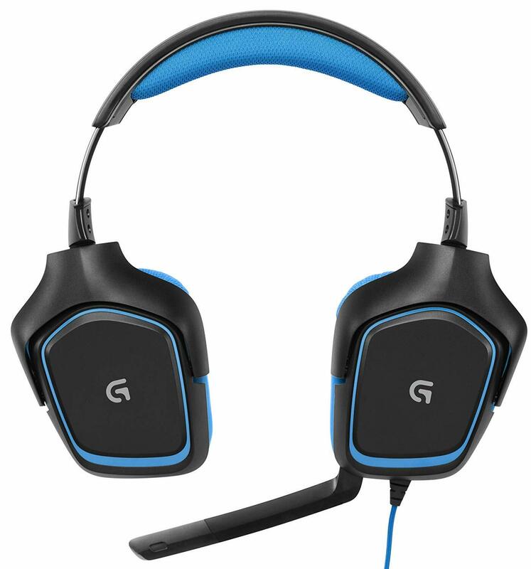 Игровая гарнитура Logitech G430 Surround Sound (Blue/Black) 981-000537 фото