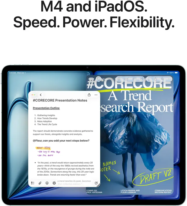 Планшет Apple iPad Air 13" 1TB+5G Space Gray (MH9R4) 2026 - фото - №4