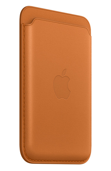 Чохол iPhone Leather Wallet with MagSafe (Golden Brown) MM0Q3ZE/A фото