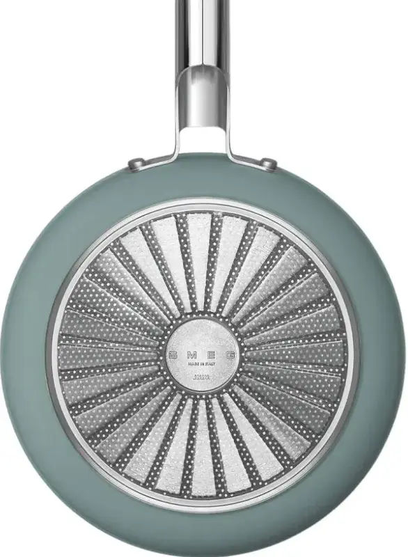 Сковорода 20 см, керамическое покрытие, цвет изумрудно-зеленый матовый - фото - №4