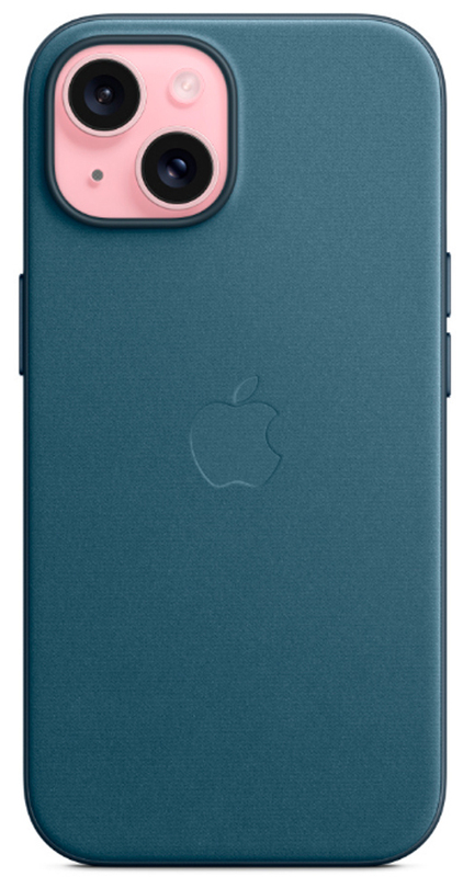 Чохол для iPhone 15 Plus FineWoven Case with MagSafe Pacific Blue (MT4D3ZM/A) - фото - №1