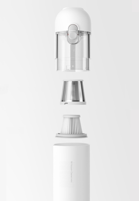 Портативний пилосос Xiaomi Mi Vacuum Cleaner mini White (BHR4562GL) фото