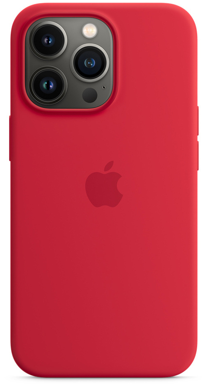 Чехол iPhone 13 Pro Silicone Case with MagSafe (PRODUCT)RED MM2L3ZE/A фото