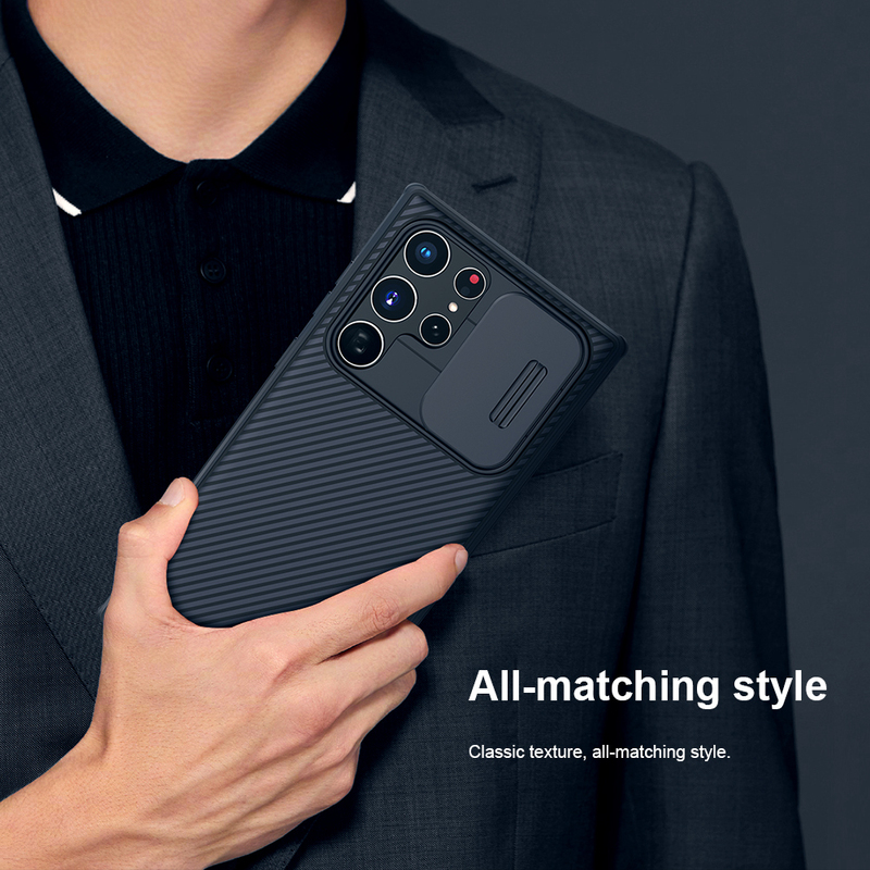 Чохол для Samsung Galaxy S22 Ultra CamShield Pro Case (Black) фото