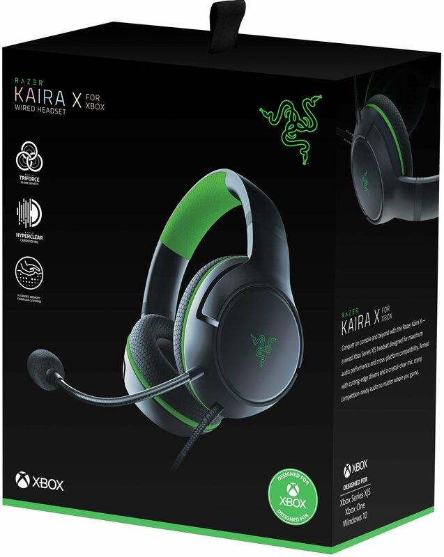 Ігрова гарнітура Razer Kaira X for Xbox (Black) RZ04-03970100-R3M1 фото