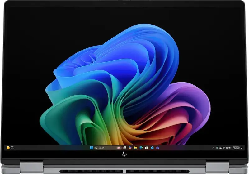 Ноутбук HP OmniBook X Flip x360 14-fk0000ua Meteor silver (C3US8EA) - фото - №3