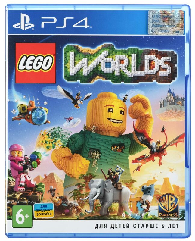 Диск LEGO Worlds (Blu-ray) для PS4 фото
