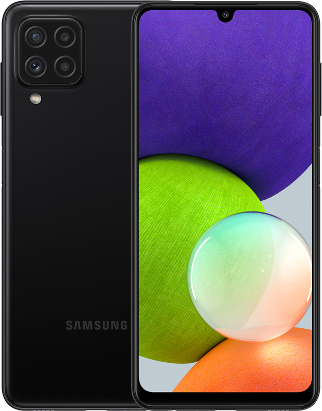 Samsung Galaxy A22 2021 A225F 4/128GB Black (SM-A225FZKGSEK) фото