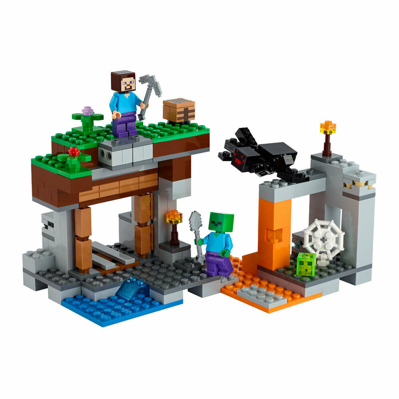 Конструктор LEGO Minecraft Закинута шахта 21166 фото