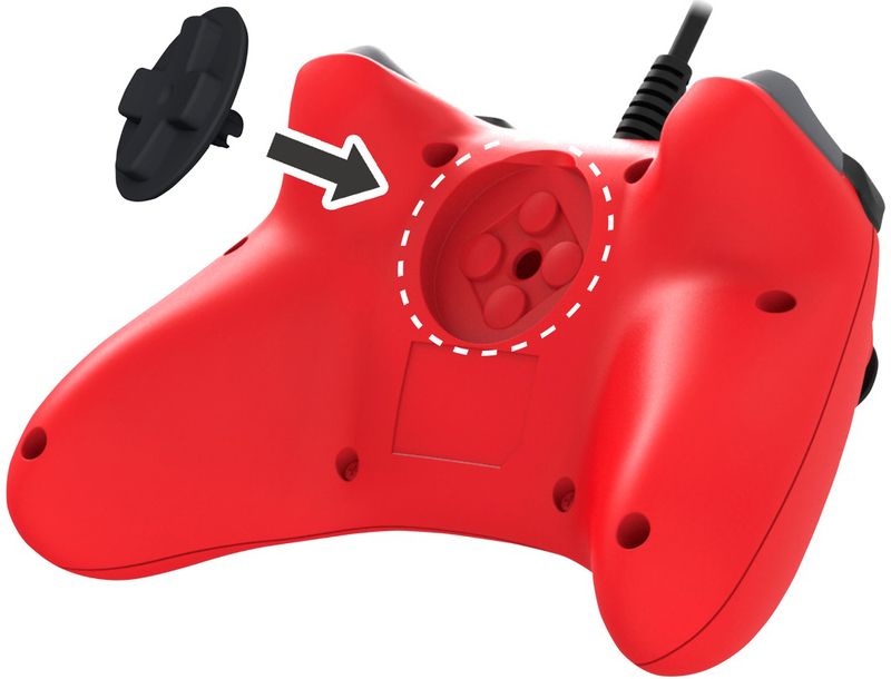 Геймпад дротовий Horipad для Nintendo Switch (Red) 873124007503 фото