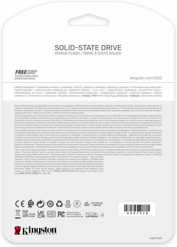 SSD Накопичувач M.2 Kingston 512GB KC3000 NVMe PCIe 4.0 4x 2280 - фото - №3