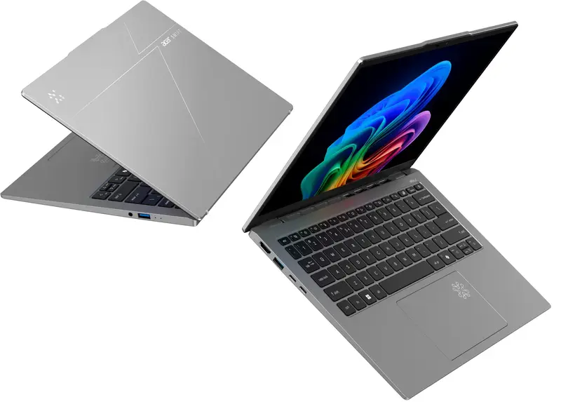 Ноутбук Acer Swift Go 14 AI SFG14-64-R23X Sparkly Silver (NX.JDAEU.003) - фото - №10