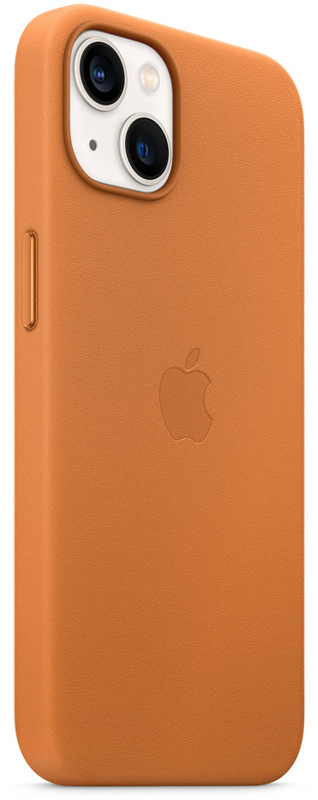 Чохол iPhone 13 Leather Case with MagSafe (Golden Brown) MM103ZE/A фото