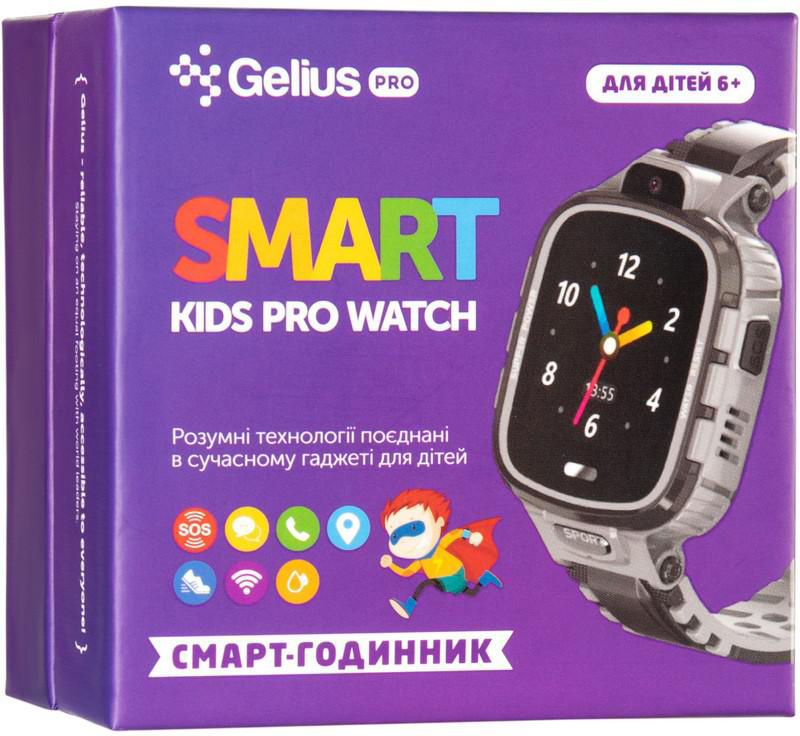 Детские смарт-часы с GPS трекером Gelius Pro GP-PK001 (PRO KID) (Pink) фото