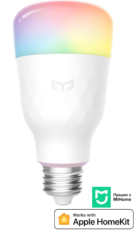 Смарт-лампочка Yeelight Smart LED Bulb (Color) 1S E27 YLDP13YL (YLDP133EU) фото