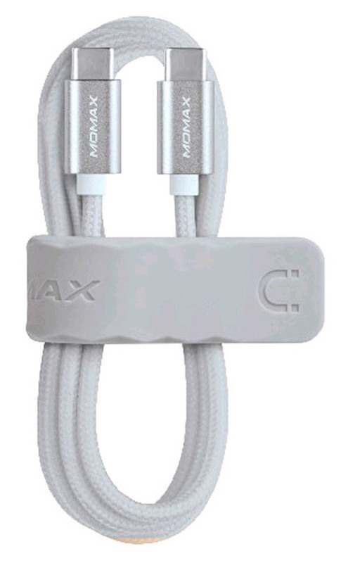 Kабель Momax 1m USB-C to USB-C 2.0 (Gray) DTC1S фото