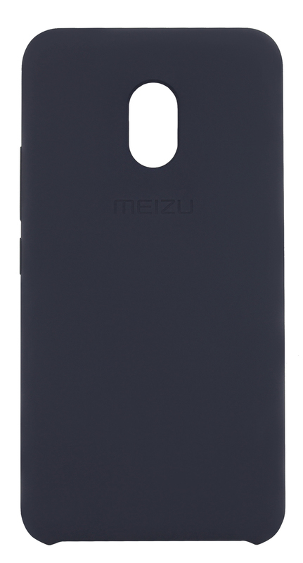 Фірмовий чохол Meizu Silicone Soft Touch Black для Meizu M5 фото