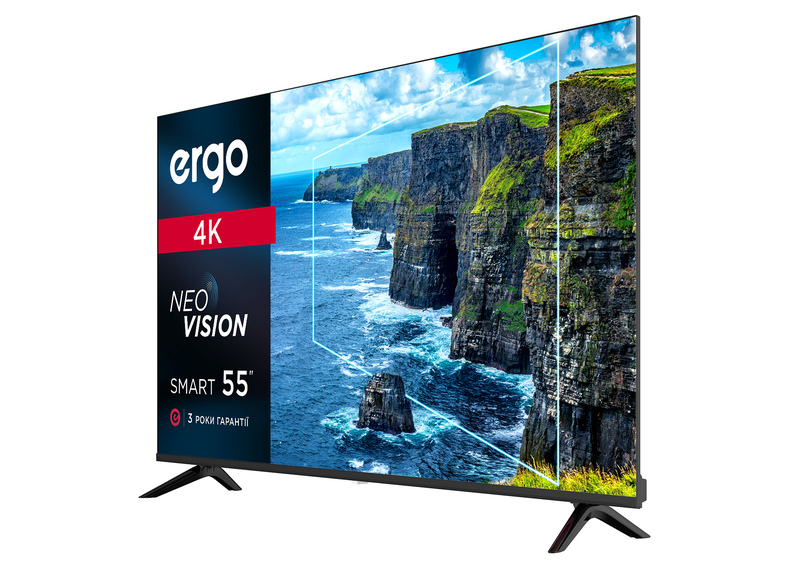 Телевизор Ergo 55" 4K Smart TV (55DUS6000) фото