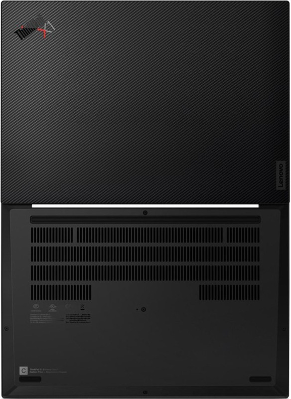 Ноутбук Lenovo ThinkPad X1 Extreme Gen 5 Black (21DE002PRA) фото