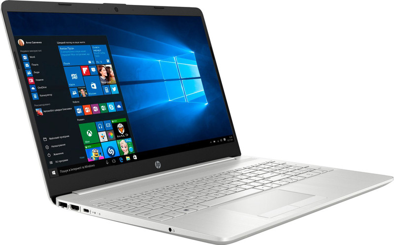 Ноутбук HP 15-dw1009ua Silver (2F3G1EA) фото