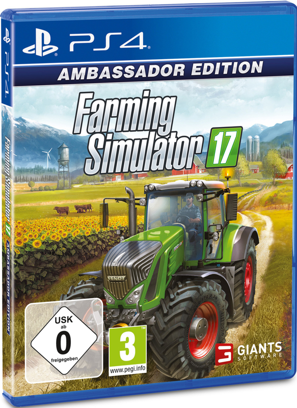 Диск Farming Simulator 17 Ambassador Edition для PS4 фото