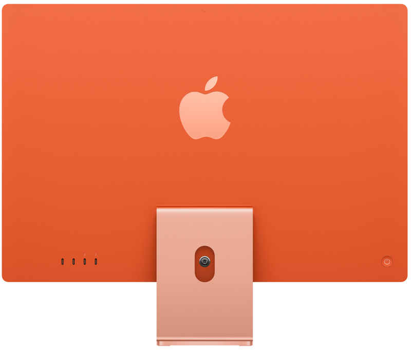 Apple iMac M1 24" 4.5K 16/256GB 8GPU Orange (Z1320017R) 2021 Custom фото