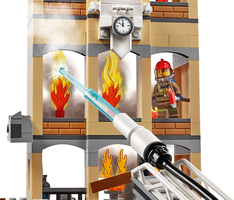 Конструктор LEGO City Центральна пожежна станція 60216 фото