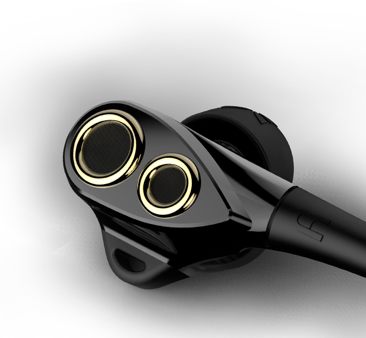 Навушники UiiSii BA-T8 (Black) фото