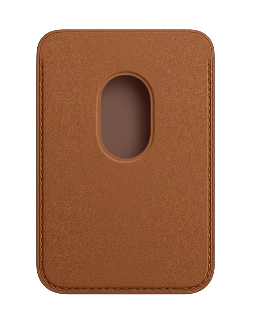 Чохол Apple Leather Wallet with MagSafe (Saddle Brown) MHLT3ZE/A для iPhone фото