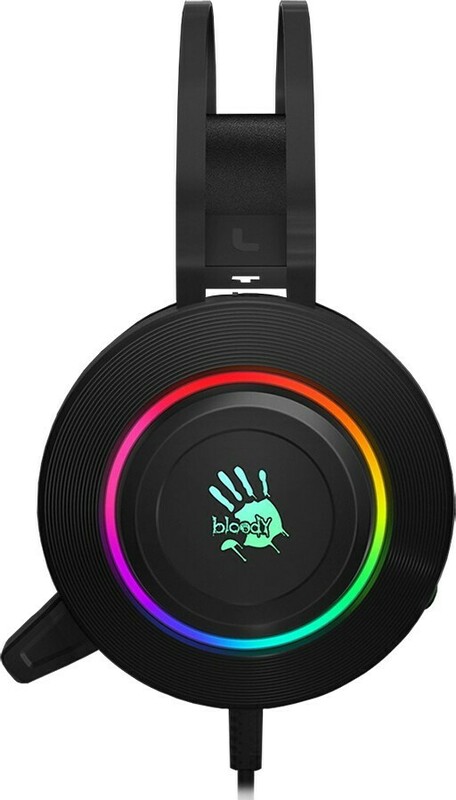 Гарнітура ігрова A4 Tech G521 Bloody (Black) фото