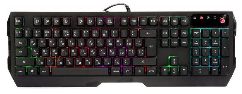 Ігрова клавіатура A4 Tech Q135 Bloody (Black) фото