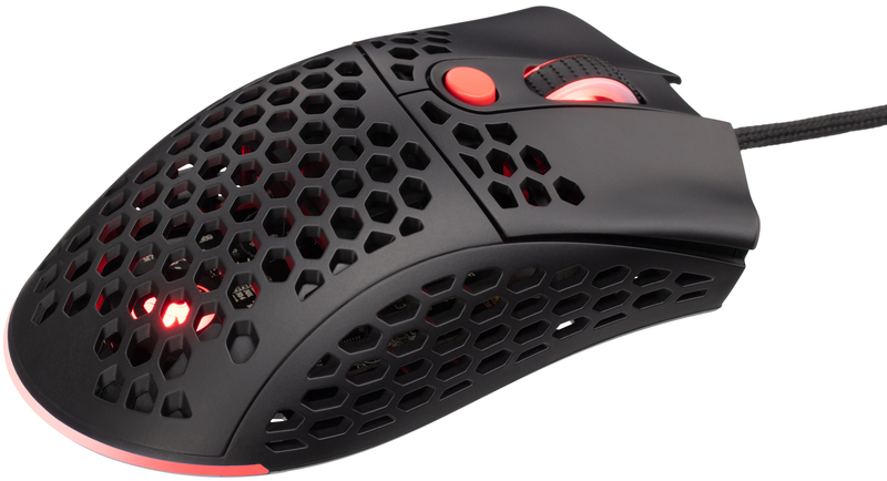 Ігрова комп'ютерна миша 2E GAMING HyperSpeed ​​Lite, RGB (Black) 2E-MGHSL-BK фото