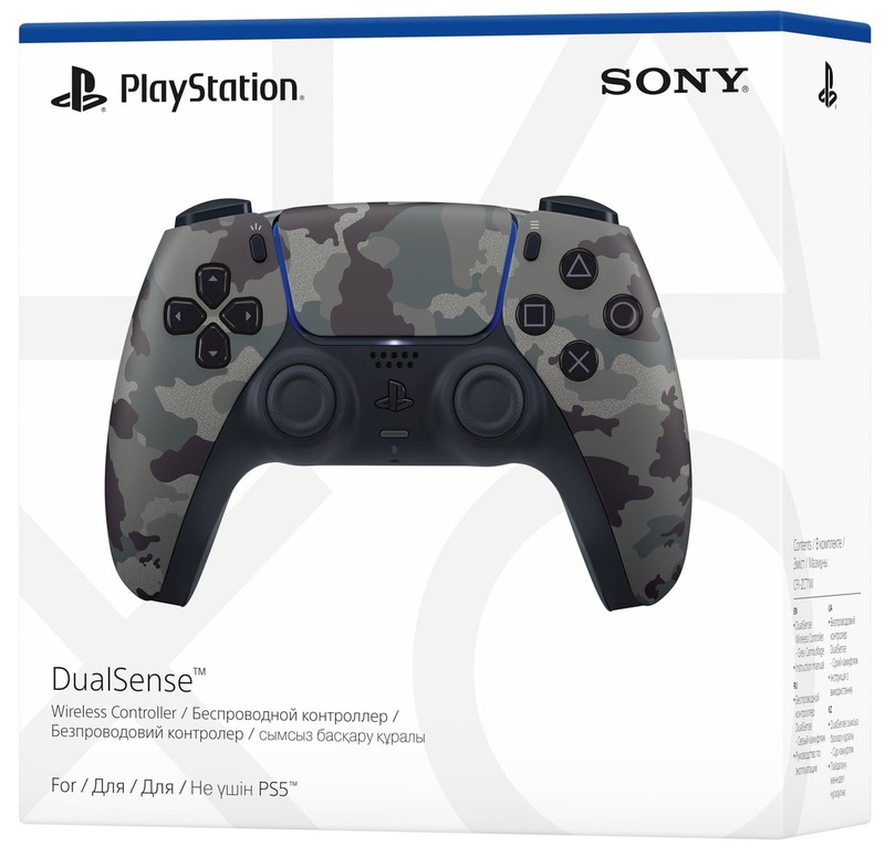 Геймпад DualSense Wireless Controller для Sony PS5 (Grey Cammo) фото