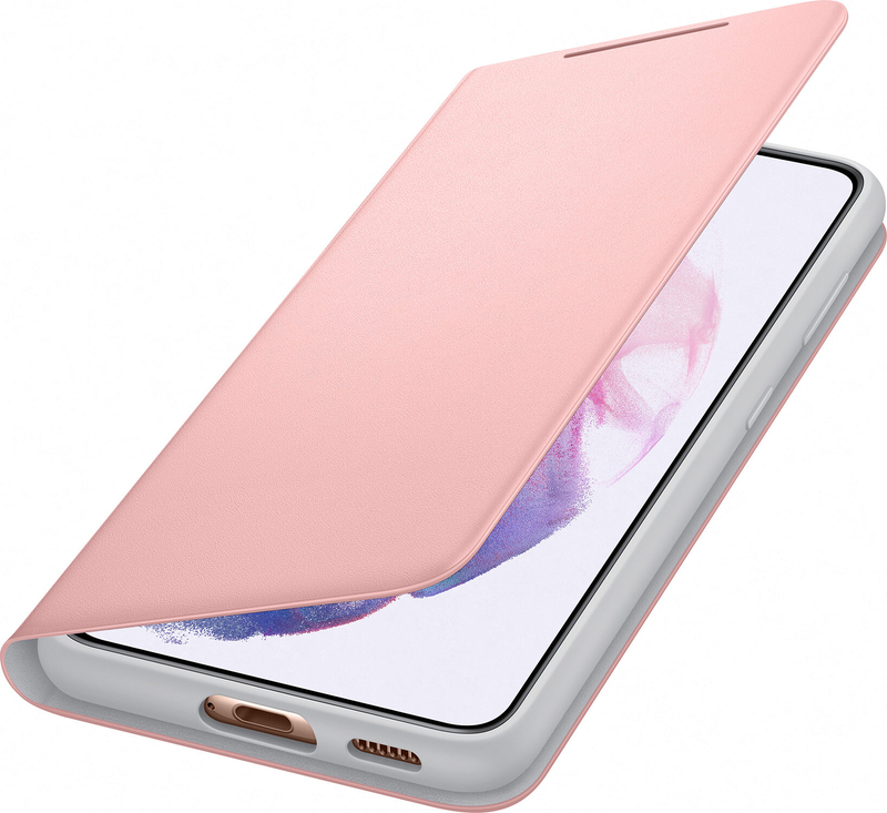Чохол Samsung Smart LED View Cover (Pink) EF-NG996PPEGRU для Samsung Galaxy S21 Plus фото