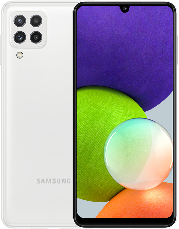 Samsung Galaxy A22 2021 A225F 4/64GB White (SM-A225FZWDSEK) фото