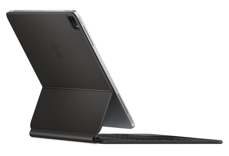 Клавиатура Apple Magic Keyboard (4th gen) Ru MXQU2RS/A для iPad Pro 12.9" - фото - №3