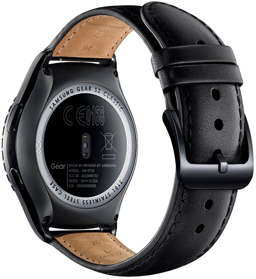 Смарт-годинник Samsung Gear S2 Classic (Black) SM-R7320ZKABTU фото
