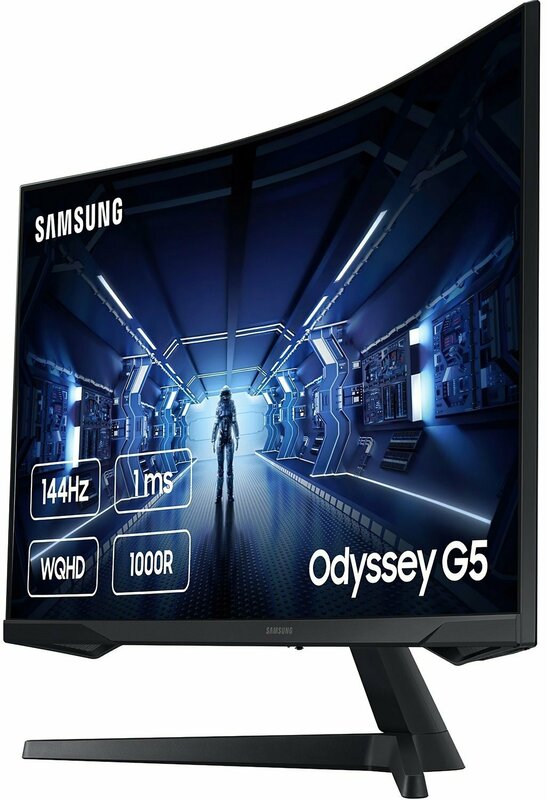 Монітор Samsung 27" Odyssey G5 LC27G55T (LC27G55TQWIXCI) фото