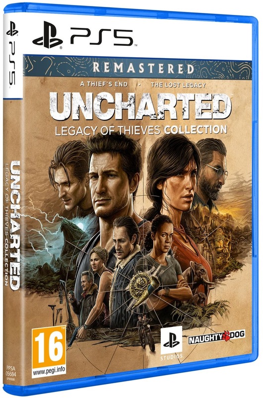 Диск Uncharted: Legacy of Thieves Collection (Blu-Ray диск) для PS5 фото