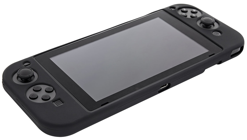 Чохол силіконовий для Nintendo Switch (Black) ZH-5396 - фото - №4
