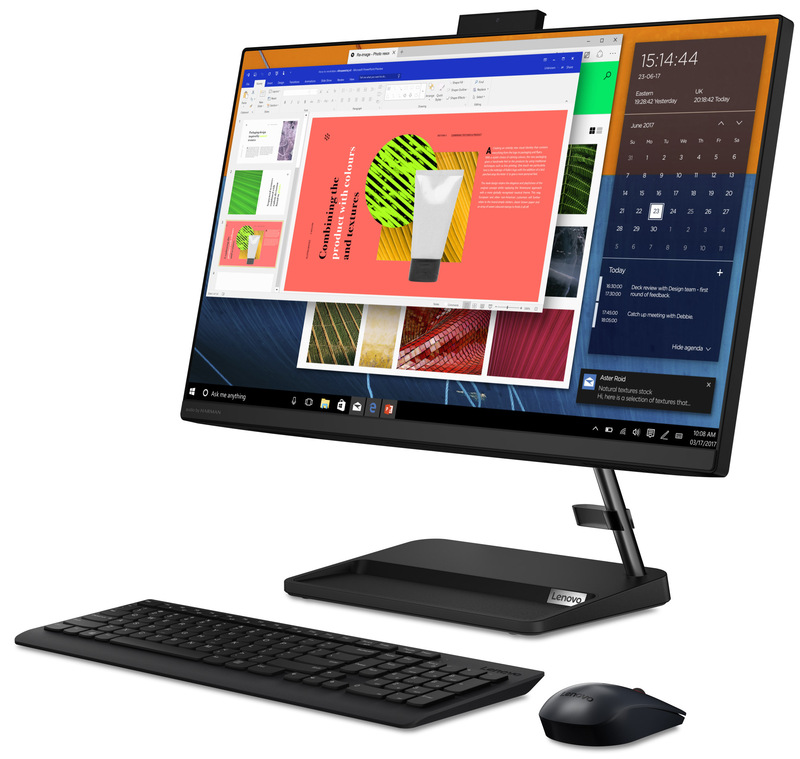 Моноблок Lenovo IdeaCentre AIO 3 24ALC6 (F0G100R5UO) Black - фото - №1