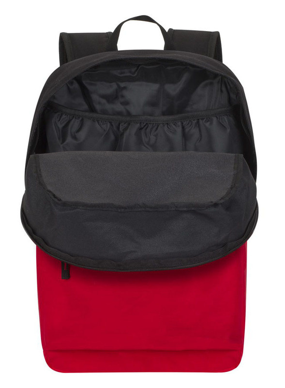 Рюкзак RivaCase для ноутбука 15.6" (Black/pure red) 5560 - фото - №10