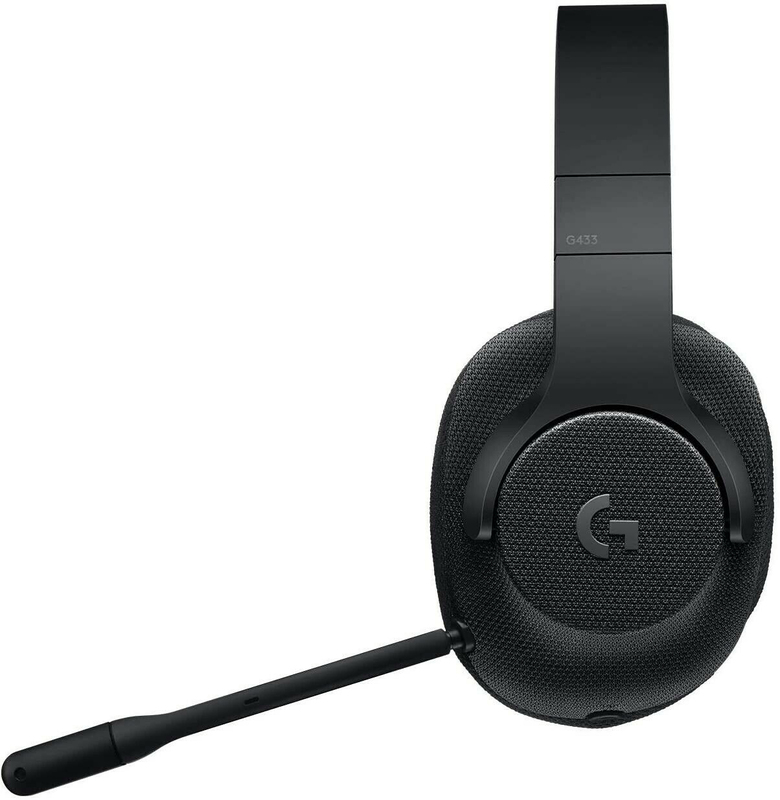 Ігрова гарнітура Logitech G433 7.1 Surround Gaming Headset (Triple Black) 981-000668 фото