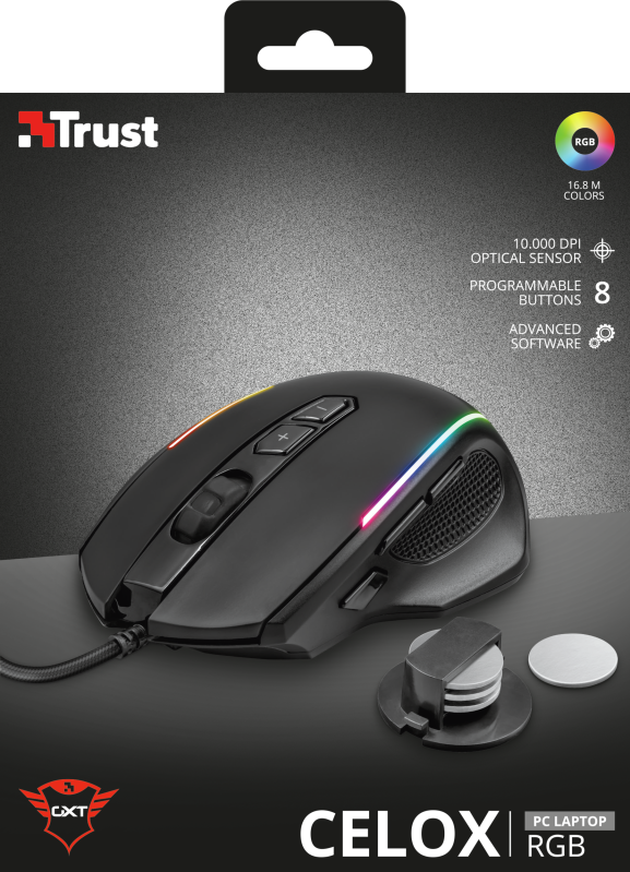 Ігрова миша Trust GXT 165 Celox Gaming Mouse (23092) фото