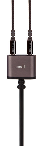 Кабель Moshi 3.5 mm Audio Jack Splitter (Black) 99MO023005 фото
